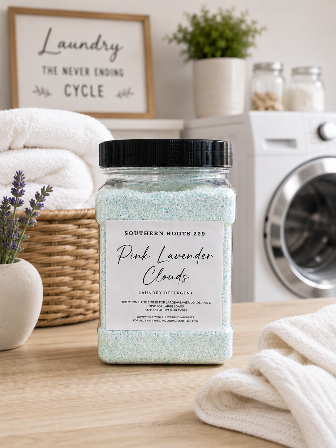 All-Natural Powder Laundry Detergent