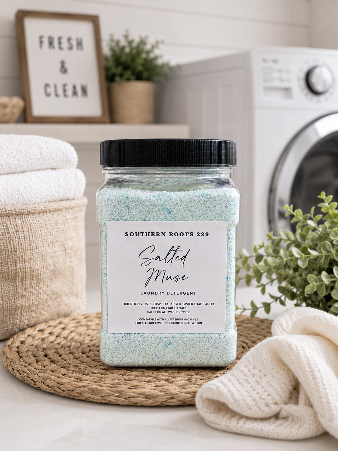 All-Natural Powder Laundry Detergent